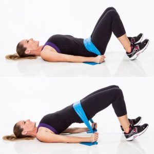 کش ورزشی برای تقویت عضلات ناحیه باسن